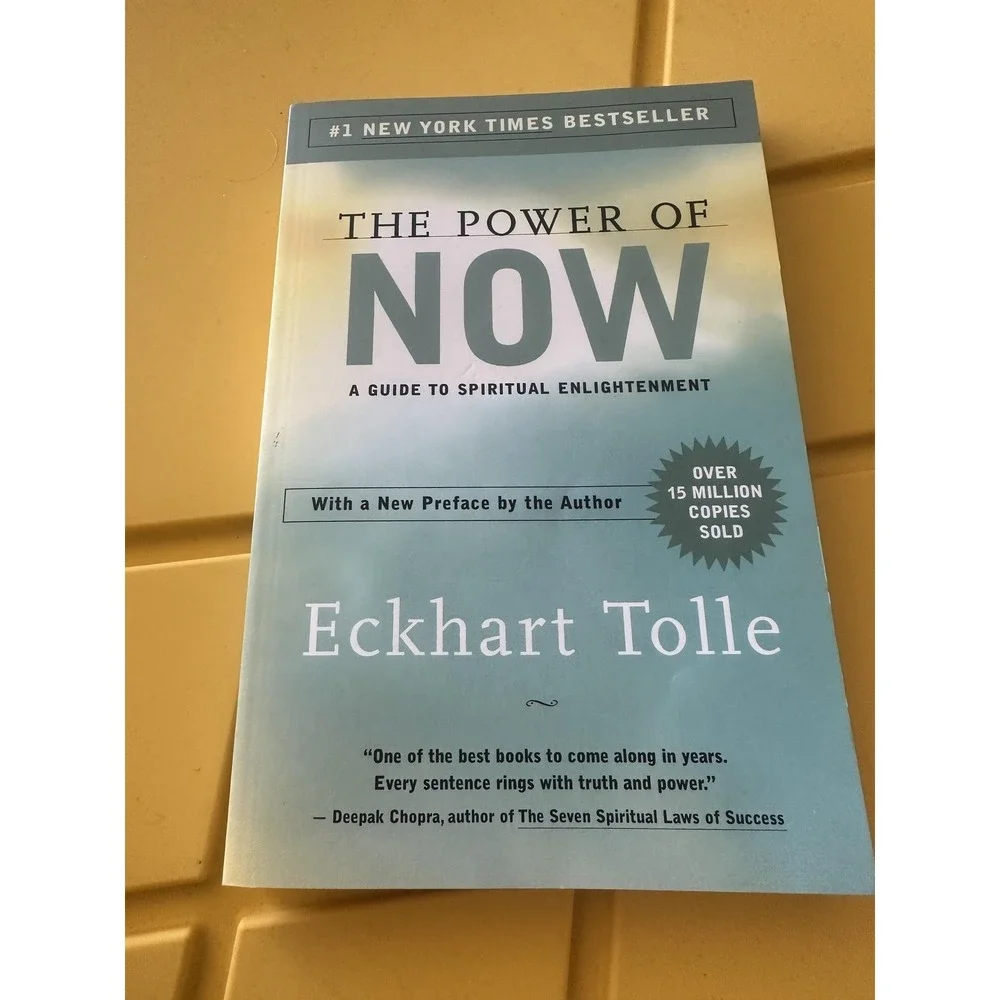 The Power Of Now Eckhart Tolle Paperback Spiritual Enlightenment Self Help Book